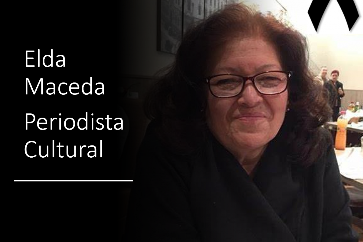 Muere Elda Maceda, periodista cultural.