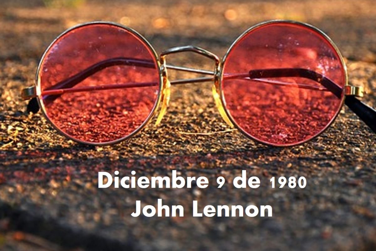John Lennon. Diciembre 9 de 1980
