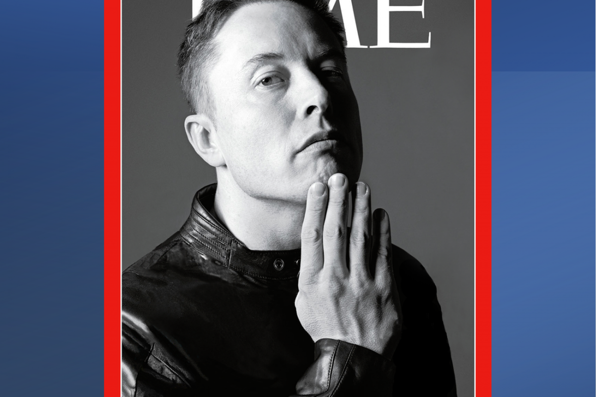 Elon Musk “Hombre del Año 2021”. Revista TIME
