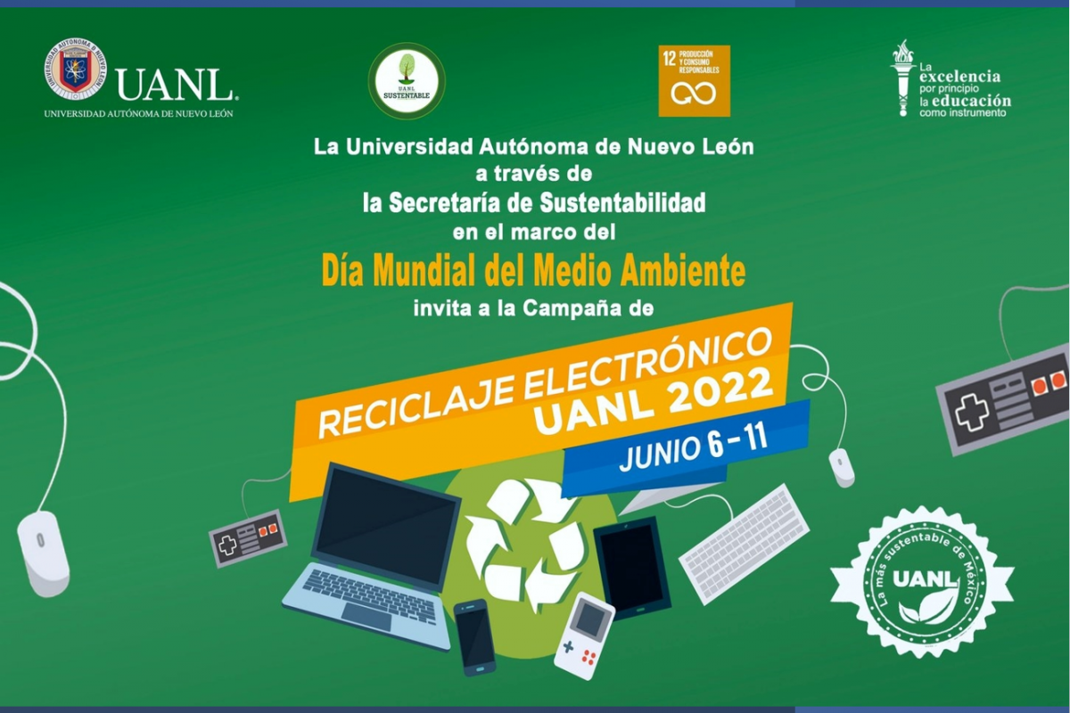 Reciclaje electrónico UANL 2022