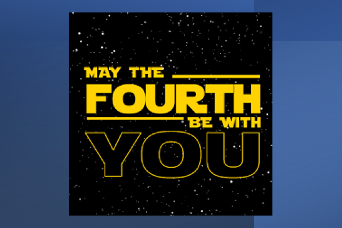 May the 4th be with you