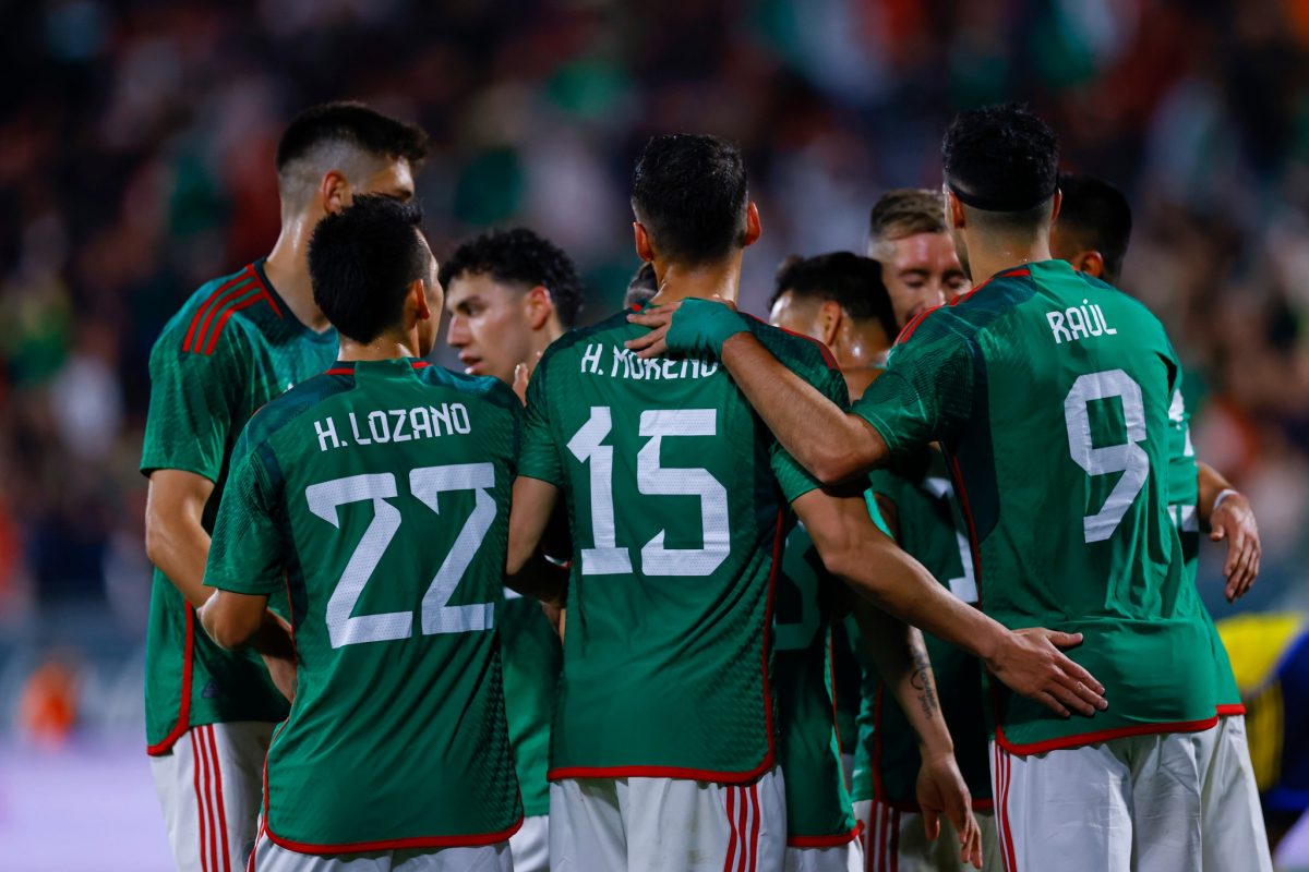 La selección mexicana pierde su partido de preparación a una semana del mundial