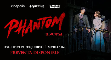 Phantom: El Musical llega a Cinépolis este 2023