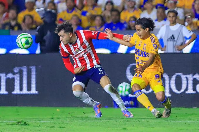 Tigres y Chivas empatan en la primera parte de la final del Clausura 2023