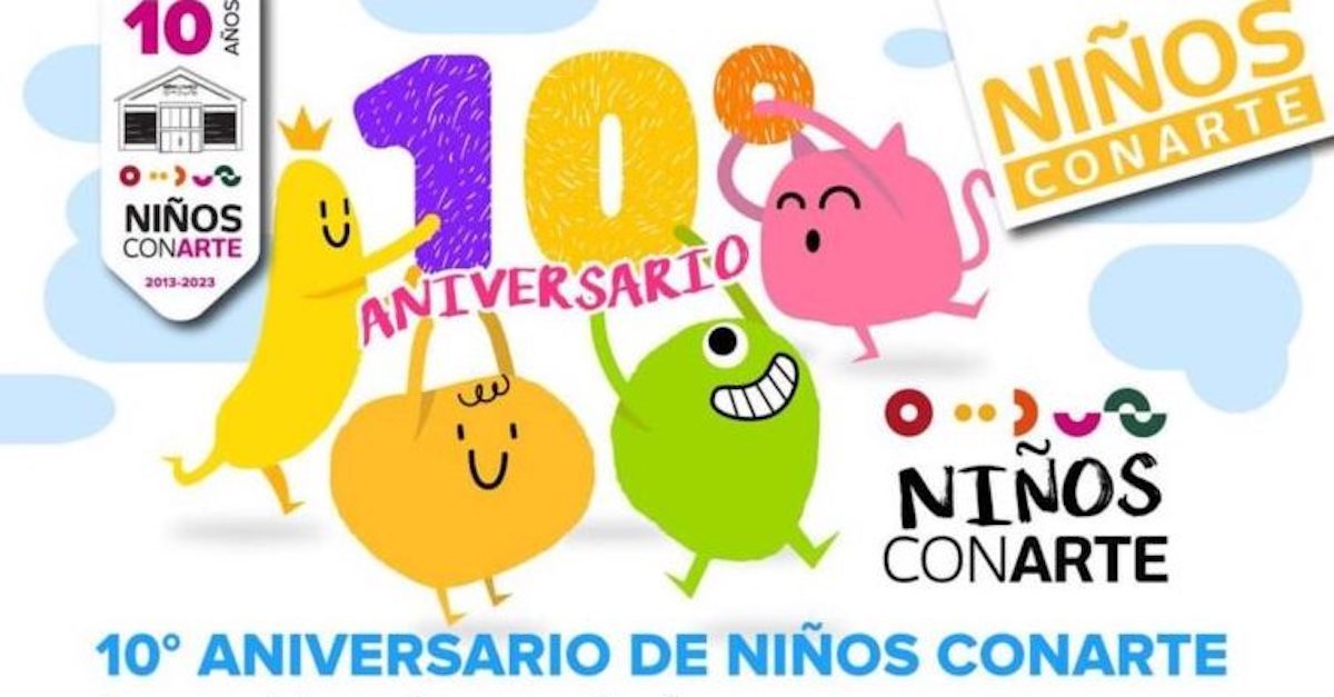 Niños CONARTE celebra décimo aniversario