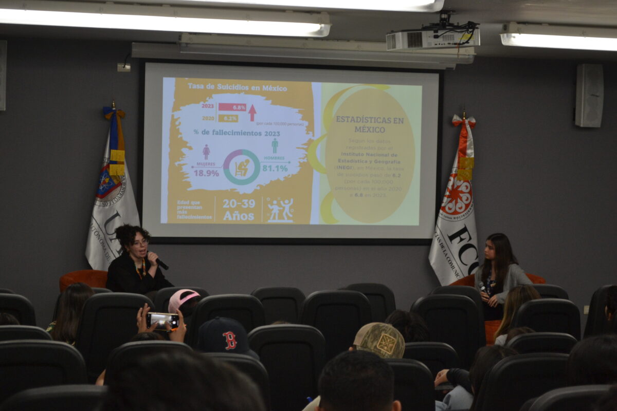 FCC realiza conferencia para la preservación de la salud mental