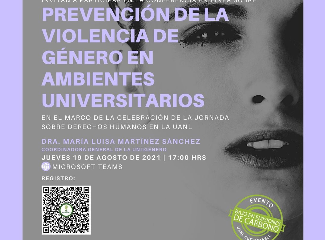 Conferencia: “Prevención de la violencia de género en ambientes universitarios”