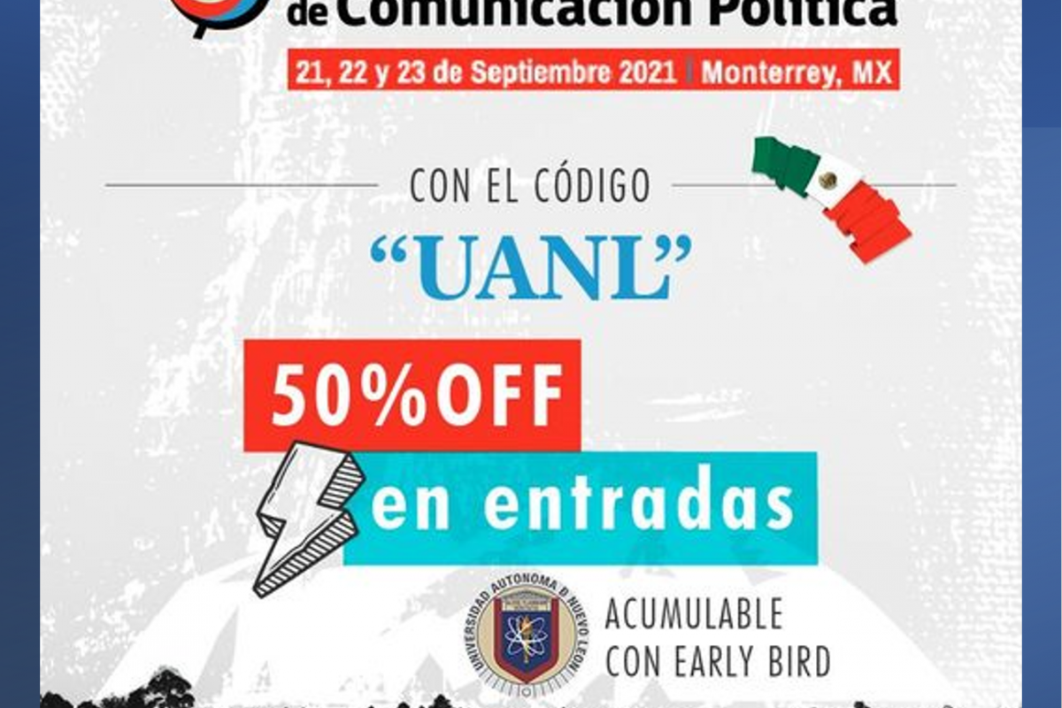 Descuento UANL para Cumbre Mundial de Comunicación Política