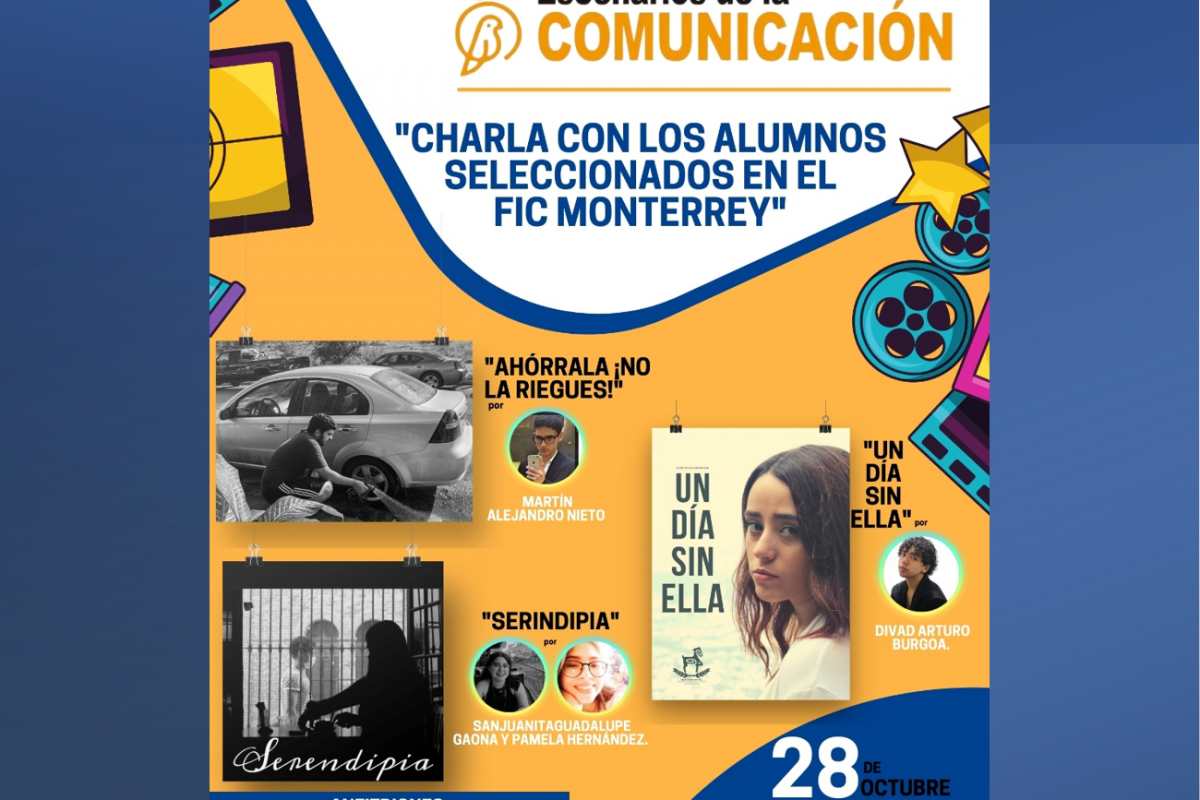 Charla con alumnos de la FCC, UANL, seleccionados en el FIC Monterrey