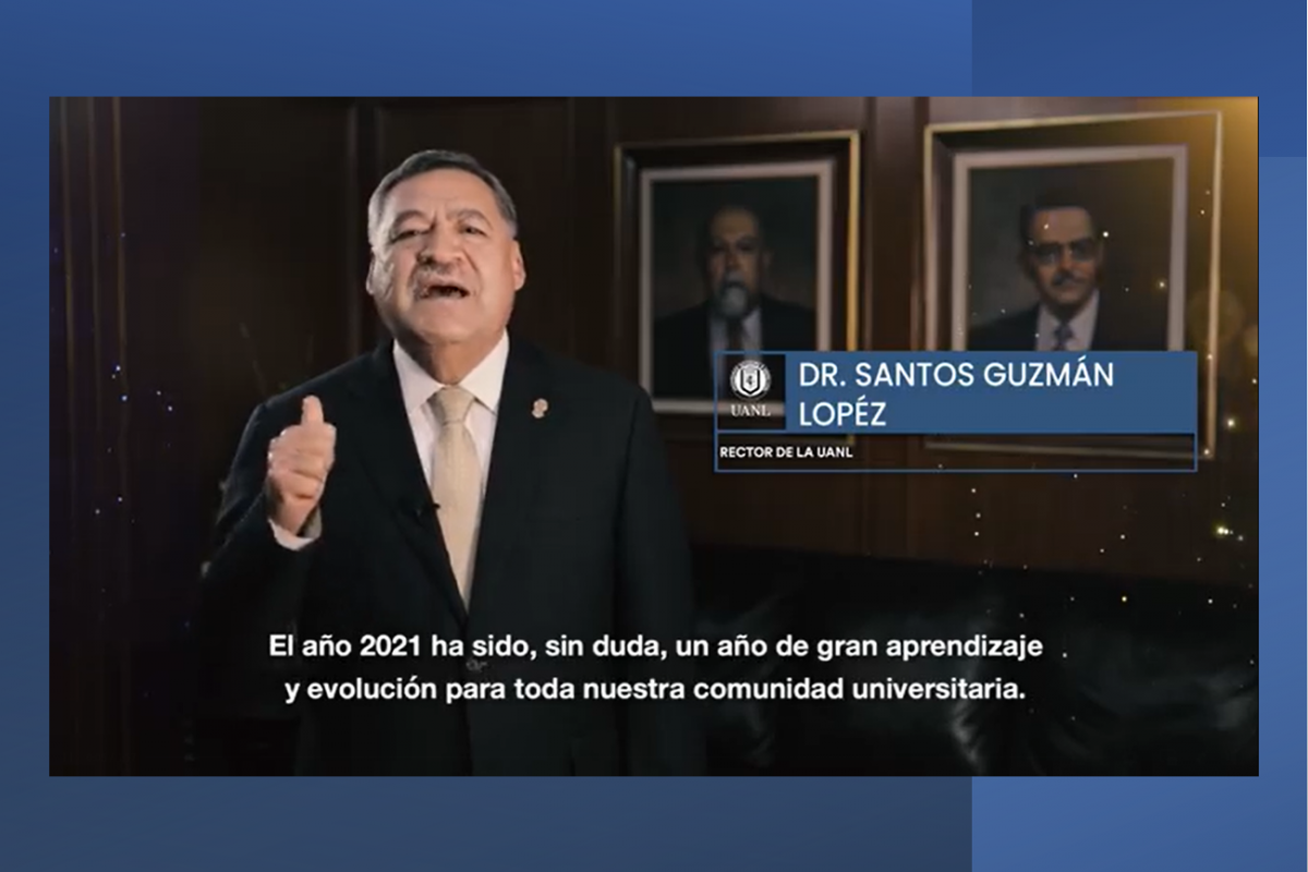 Año Nuevo 2022. Dr. Santos Guzmán López