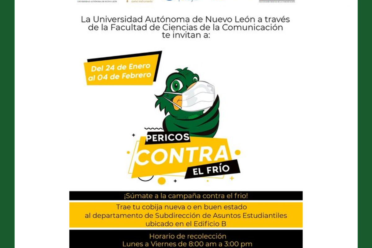 Pericos contra el frío