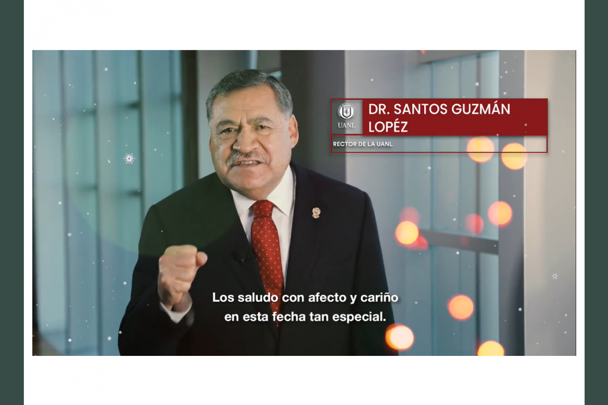 Feliz Navidad. Dr. Santos Guzmán López