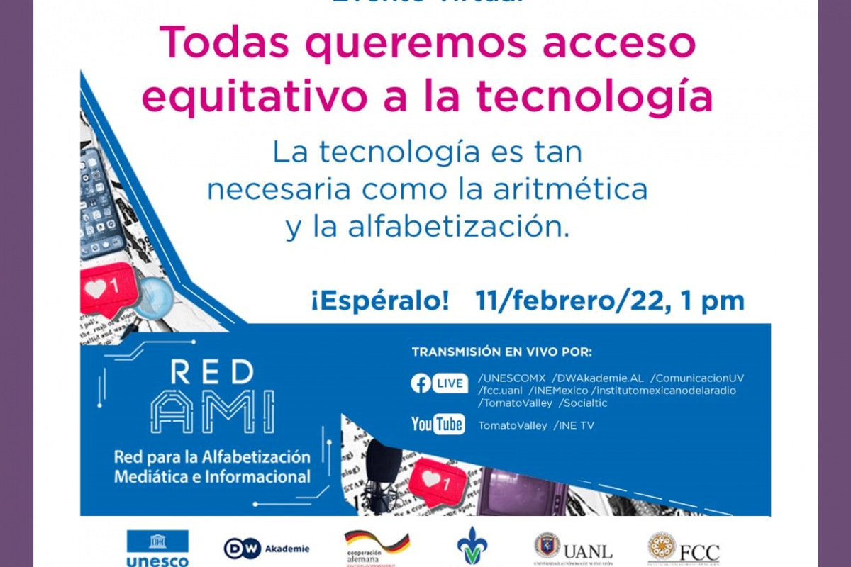 Todas queremos acceso equitativo a la tecnología