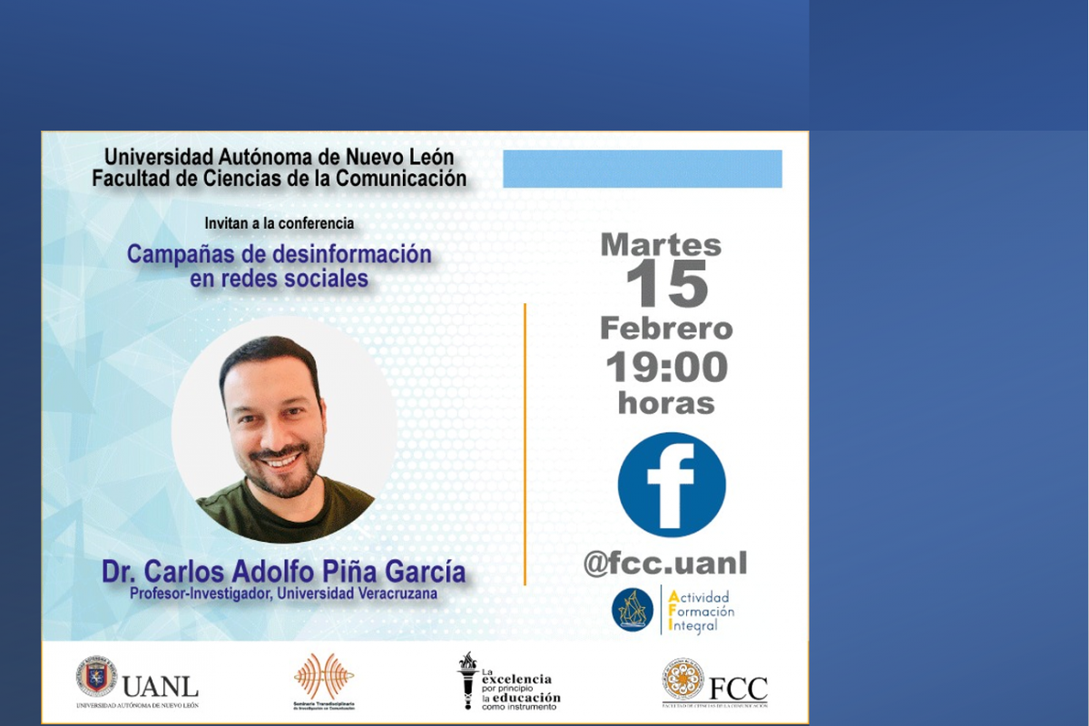 “Campañas de desinformación en redes sociales”