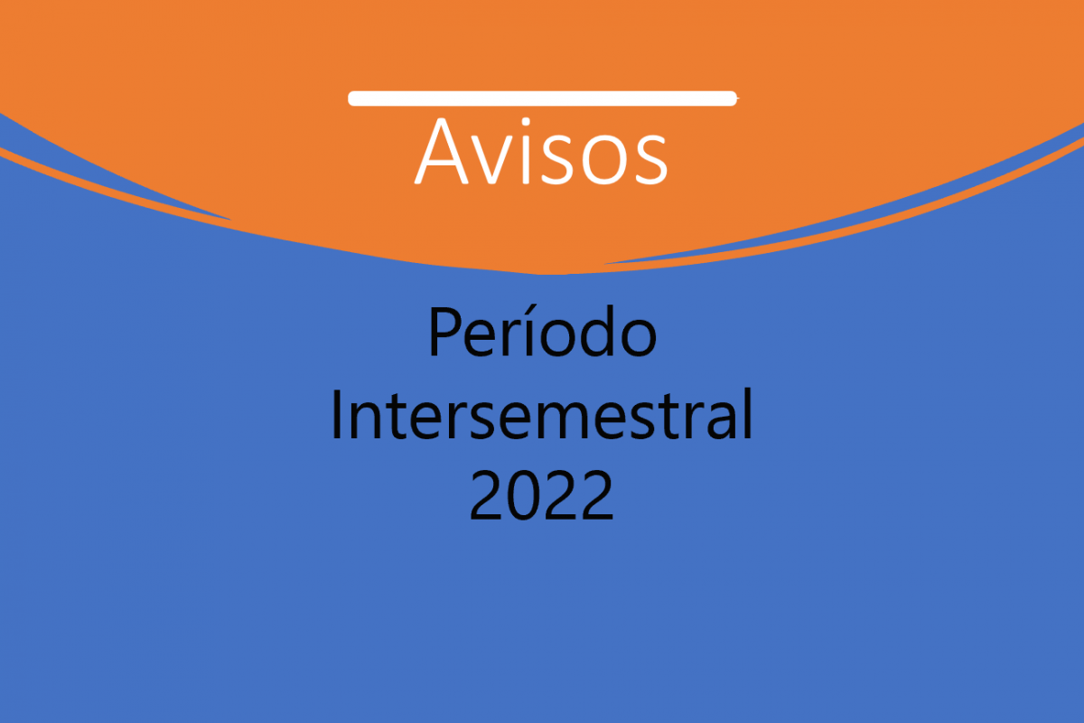 Período Intersemestral 2022