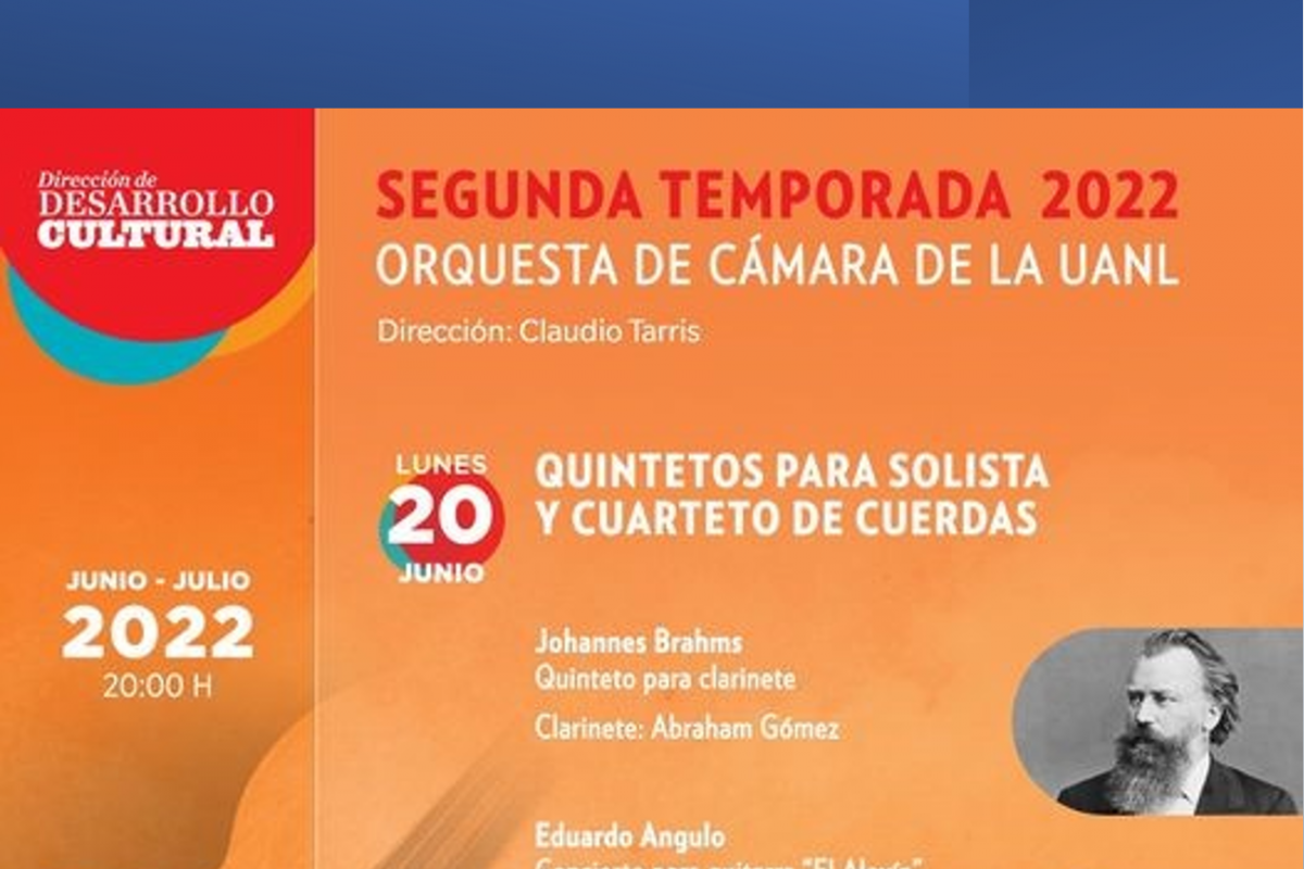 Segunda Temporada 2022. Orquesta de Cámara de la UANL