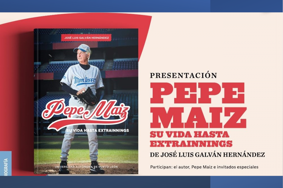 Presentación de libro: Pepe Maiz, su vida hasta extra innings de José Luis Galván