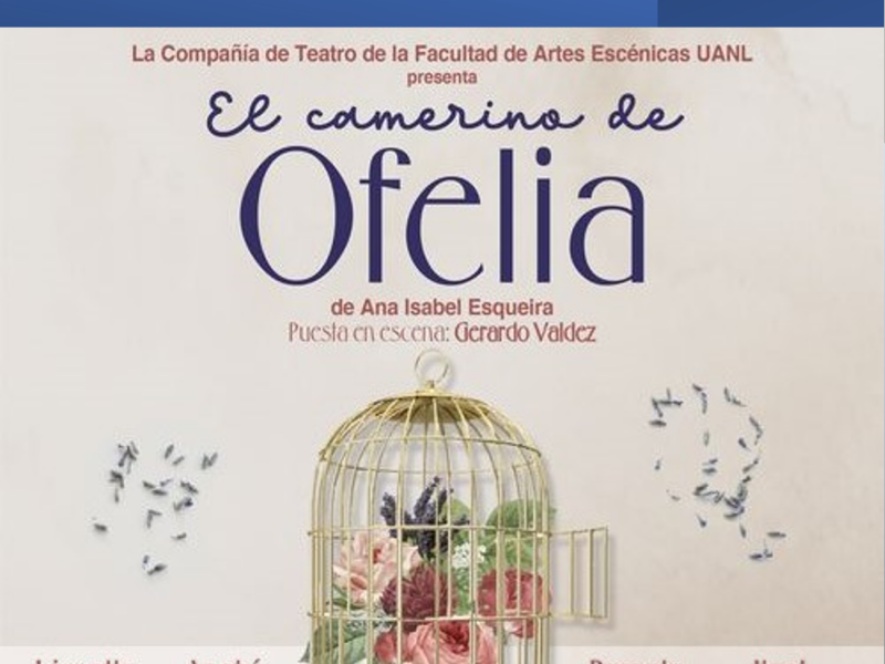 Puesta en escena “El Camerino de Ofelia”