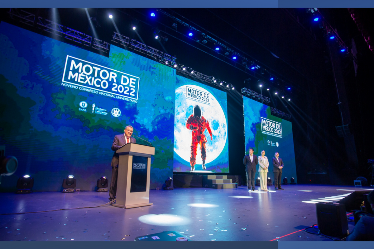 Jóvenes: Motor de México.  9 Congreso Universitario