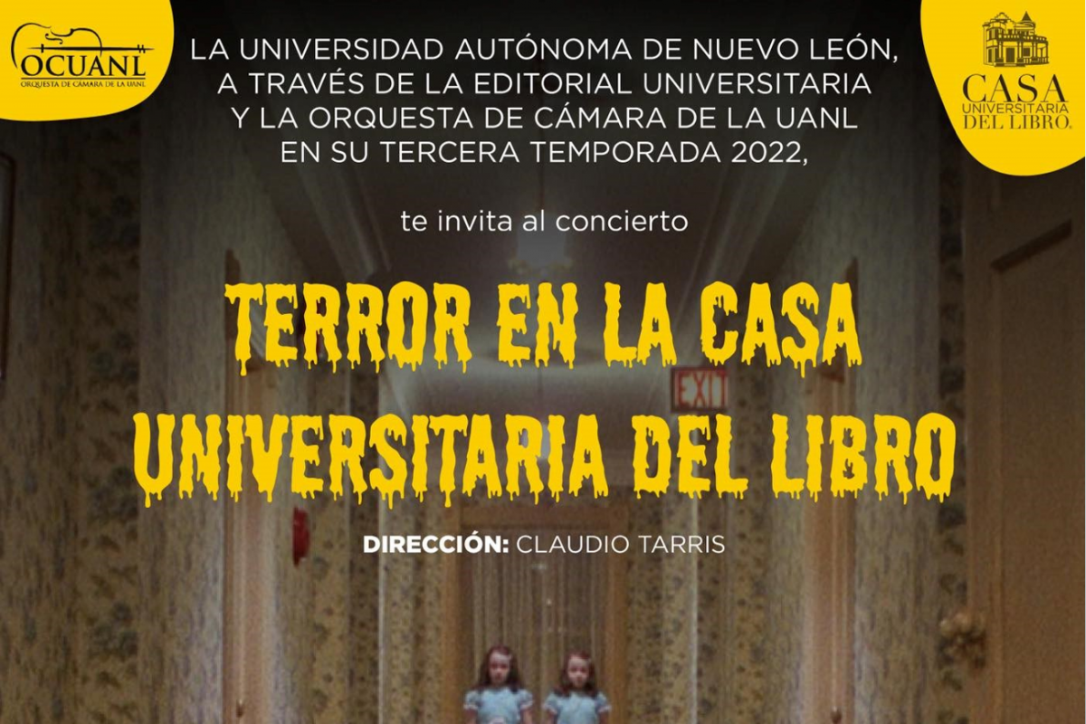 Concierto «Terror en la Casa Universitaria del Libro»