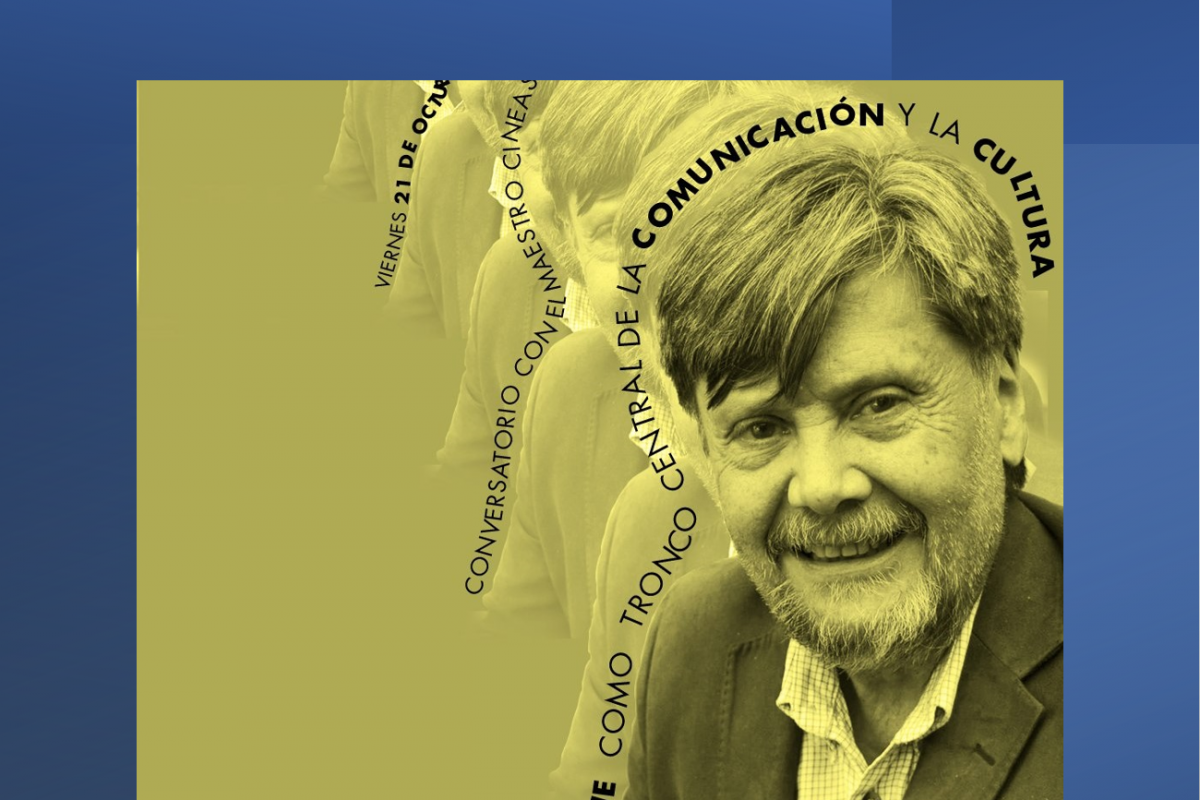 Conversatorio “El cine como tronco central de la comunicación y la cultura”, impartido por el maestro cineasta Alfredo Robert