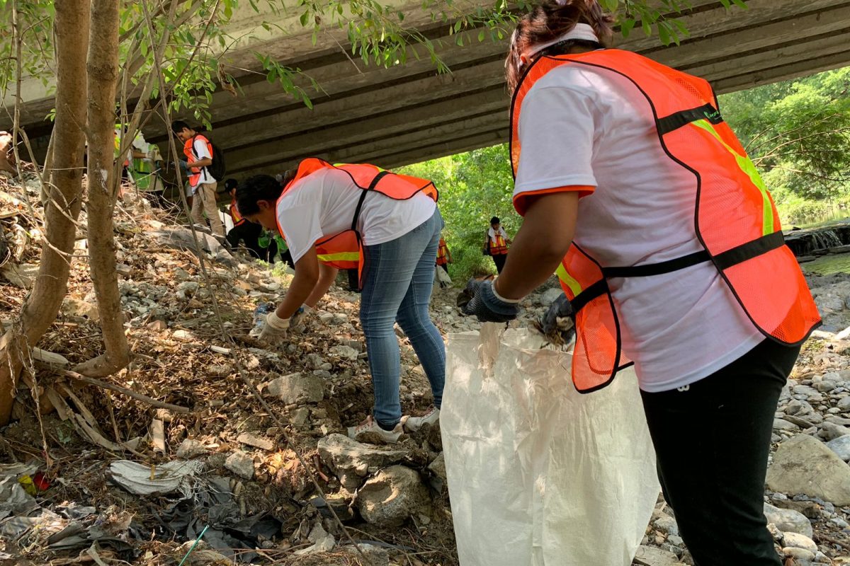 Entorno Verde FCC colabora en limpieza del Río la Silla