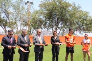 FCC celebra inauguración de la nueva cancha Futbol 7