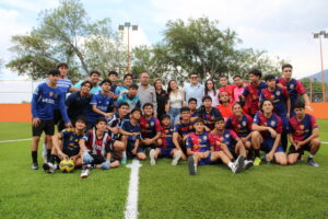 Inauguran torneo interno de futbol 7 en FCC