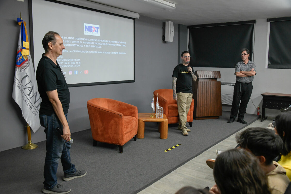 Alumnos de la FCC charlan con cineastas