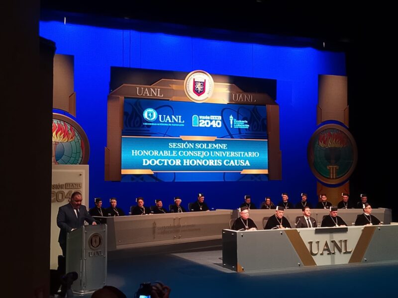 UANL otorga doctorado Honoris Causa