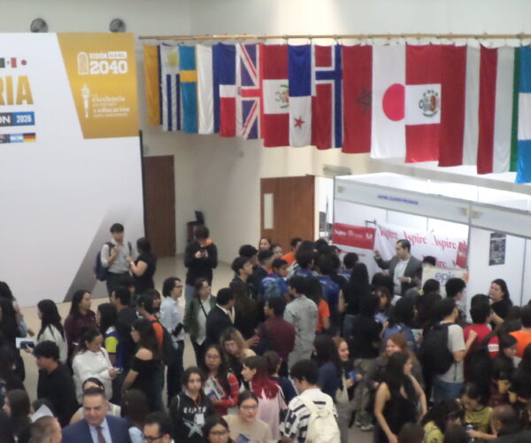 Impulsa Rector Santos Guzmán la proyección global de la UANL en la Macroferia de Internacionalización 2026