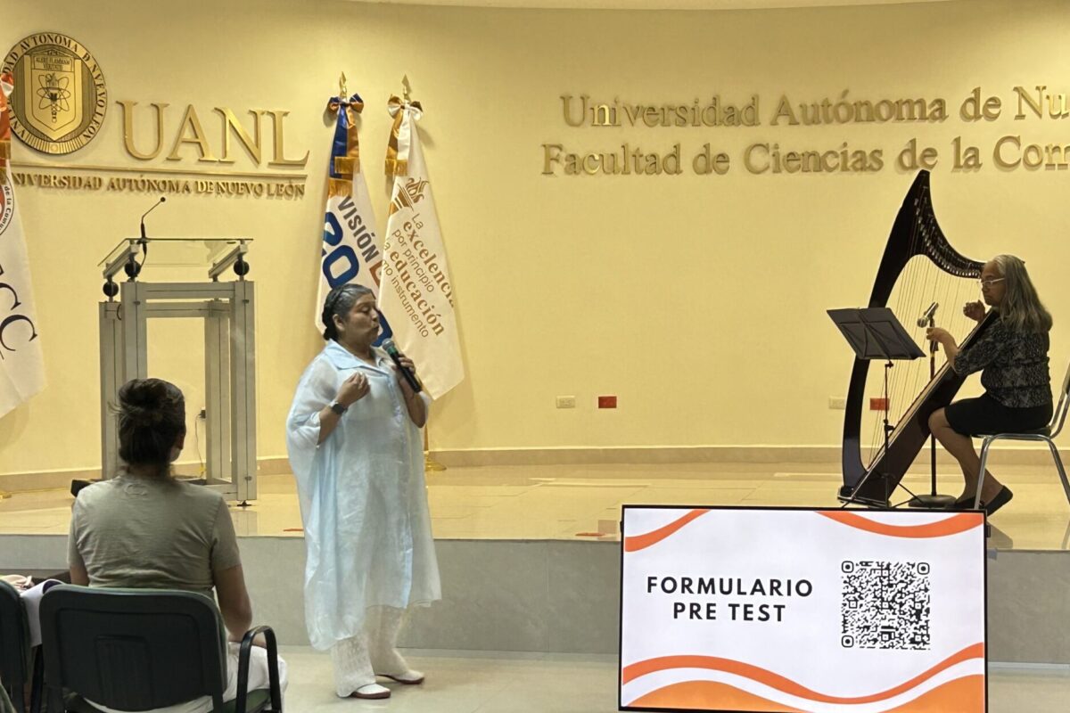 Realizan taller de musicoterapia y meditación en FCC