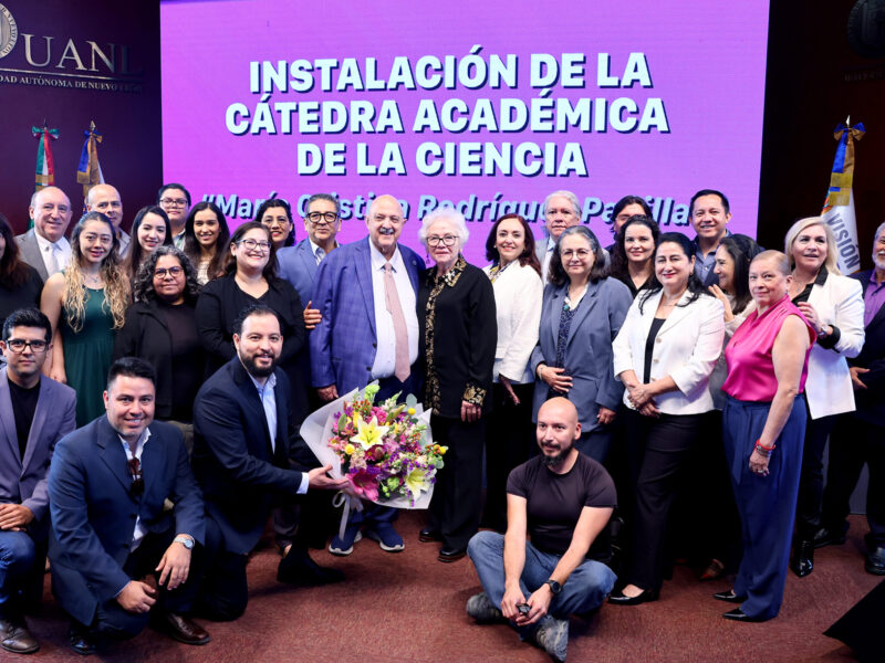 UANL crea cátedra “Cristina Rodríguez Padilla” en honor a su trayectoria