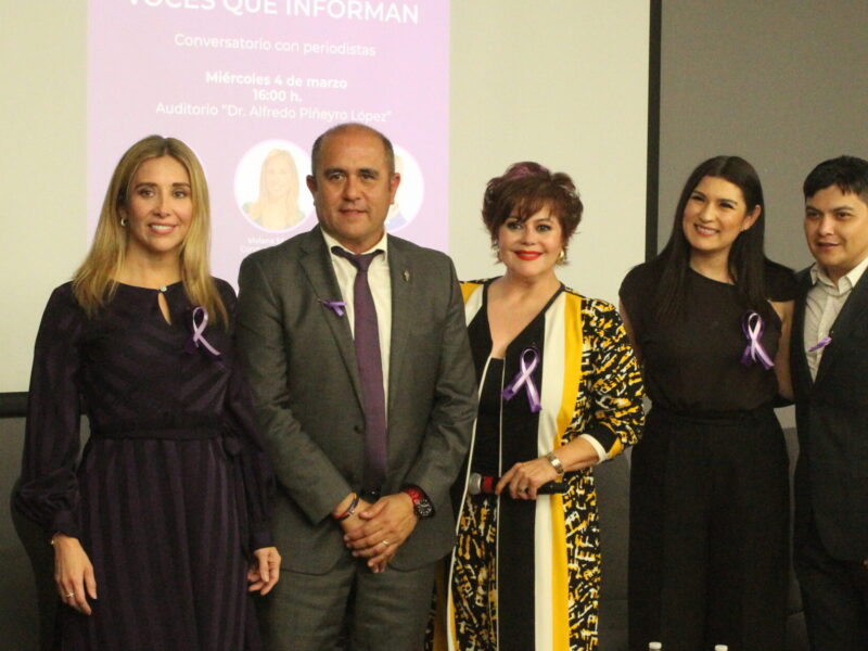 Conmemoran el 8M con la conferencia Mujeres al aire: Voces que informan