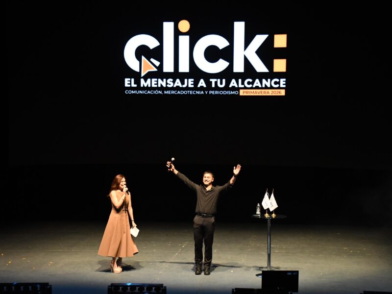 Edgar Maceda, Gaby Aguilera y Javier Niño comparten experiencia en turno vespertino de CLICK